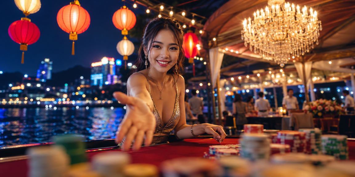 Chợ đêm Phú Quốc sôi động với khu vực xổ số và trò chơi may mắn về đêm